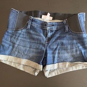 Maternity Jean shorts